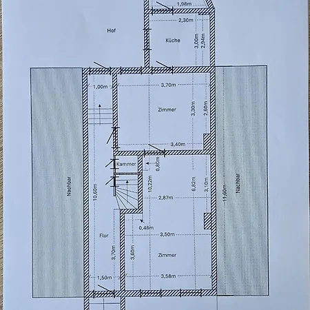 公寓 Team I Monteur- Und Businesswohnungen Wißmar